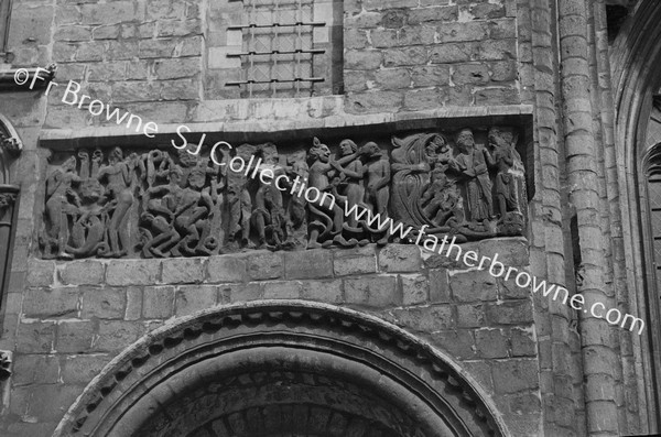 LINCOLN CATHEDRAL CARVED PANELS OF W.FRONT N.SIDE